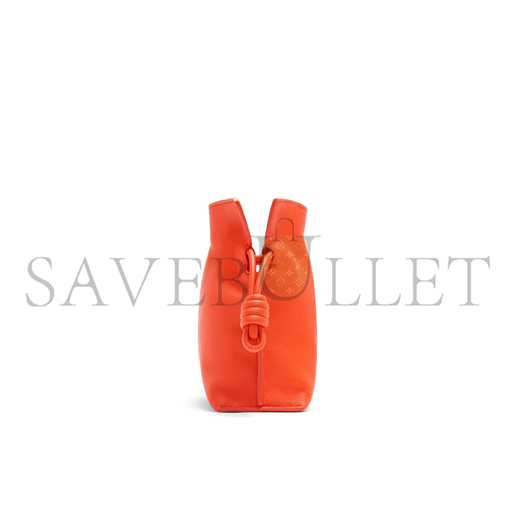 l*ew* mini flamenco clutch in nappa calfskin a411fc2x73-5959 (23.9*18*9cm)